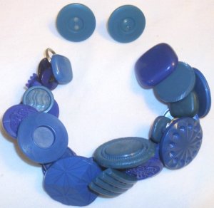 BLUE BUTTON SET