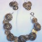 SILVER BUTTON SET