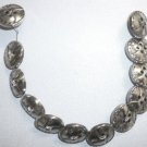 SILVER BUTTON BRACELET