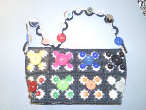 XOX BUTTON HANDBAG