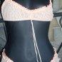 Peach bra and panty set size small