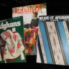 3 Afghan Booklets