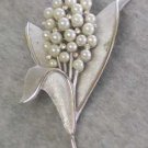 Trifari Pearl Spray Broach