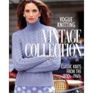 "Vogue Knitting Vintage Collection" book- 50% off!