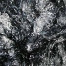 "Plush" yarn in black/white- 50% off!