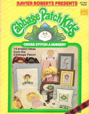 Xavier Roberts Presents Cabbage Patch Kids Cross Stitch a Nursery #7799