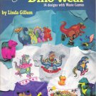 American School of Needlework #3636 Cross Stitch Dino-Wear by Linda Giffum