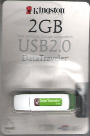 Kingston 2GB Your Portable Storage Companion USB 2.0 Datatraveler