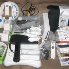 Huge Nintendo Wii/ Wii Fit Board Games Bag Guns More!