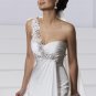 free shipping wholesale Top chiffon wedding gown with count train any size 7723