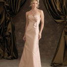 Custom made Sweet Heart Floor-lenght taffeta party dress 110955