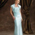 Free shipping Custom made Floor-lenght taffeta Beads formal dress 110951
