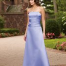 Great quality Free Shipping Custom made Floor-lenght satin Bridesmaid dress 110018