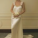 Elegant Merimaid floor lenght straps wedding dresses 6211