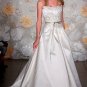 Exclusive  Ball Gown floor lenght satin  wedding dress WD830