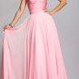 Sweetheart chiffon Prom Dress /strap evening dress SLL095