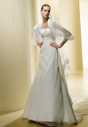 A-Line 2010 Wedding Dress ALW0299