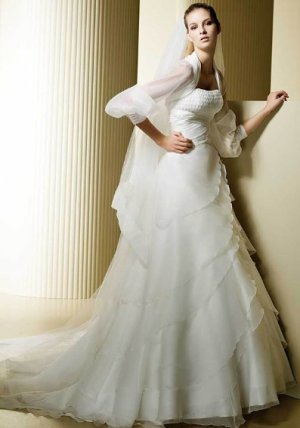 A-Line 2010 Wedding Dress ALW0283