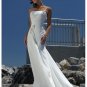 Chiffon  Beach Wedding Dress 0612007
