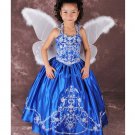 The Lovely Quinceanera Flower Girls Dress/embroidery children dress G2017