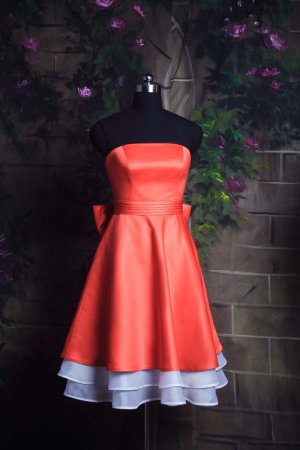 Princess Strapless knee-lenght Cocktail/Bridesmaid/Homecoming/Fashion Dress 1186