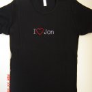 NKOTB "I ♥ Jon" size  Large