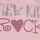 "New Kids Rock" Chidlren's rhinestud T-Shirts size 3T
