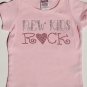 "New Kids Rock" Chidlren's rhinestud T-Shirts size 7/8