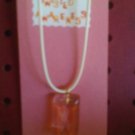 Pink rectangle charm