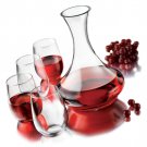 Hand Etched Vina Serving set