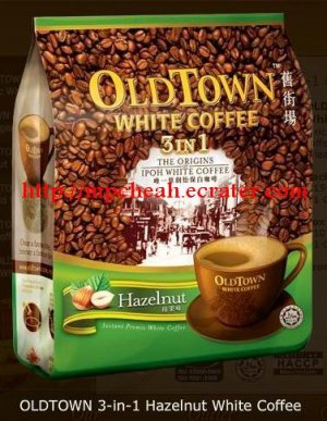 MALAYSIA OLDTOWN Instant Coffee (3-in-1) - Hazelnut 600g
