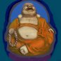 LAUGHING BUDDHA PAINTING BRINGS GOOD LUCK TO ALL PLACES !!