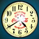 Quartz Antique Coca-Cola Branded 12 inch Dial Clock