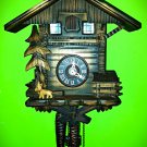 Goat & Pine Tree 1 Day Cuckoo Clock