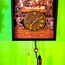 Loki a Norse Story Hand Painted Redemption Quartz Cuckoo Clock