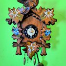 Hand Painted Flowers Quartz Little Novelty Clock/New Movement
