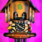 Vintage Classic SCHMECKENBECHER Musical 1 Day Cuckoo Clock #183