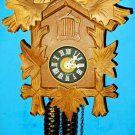 Little Traditional 1 Day Mechanical Cuckoo Clock- Intact!