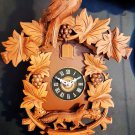 CCMC* Fox Grapes & Owl 1 Day Cuckoo Clock/ Large Size