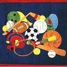 Fun Time Sports America Area Rug 39"x58"