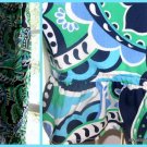 Kellys Kids ruffle pant paisley blue -Size 10 Kids