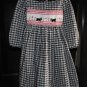 Just Friends Smocked Scotty Dress - Size 4