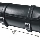 MOTORCYCLE BIKER HARLEY FORK SISSY BAR TOOLBAG GEAR 12"