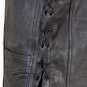 Mens Motorcycle Biker Racer Leather Laces Vest Jacket most sizes available
