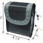 MOTORCYCLE STUDS SISSY BAR TOOL BAG SUZUKI HONDA HARLEY