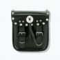MOTORCYCLE STUDS CONCHO SISSY BAR TOOL BAG SUZUKI HONDA