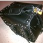 NEW Motorcycle Harley Cruiser Braided Studs Saddle Bags