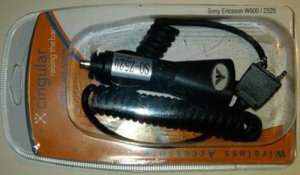NEW SONY ERICSSON Car Charger for W600 Z520 and more