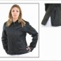 Ladies Soft Leather Jacket w/ Front Zipper & Z/O Lining