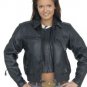 Ladies Motorcycle Jacket Z/O Lining w/ Airvents